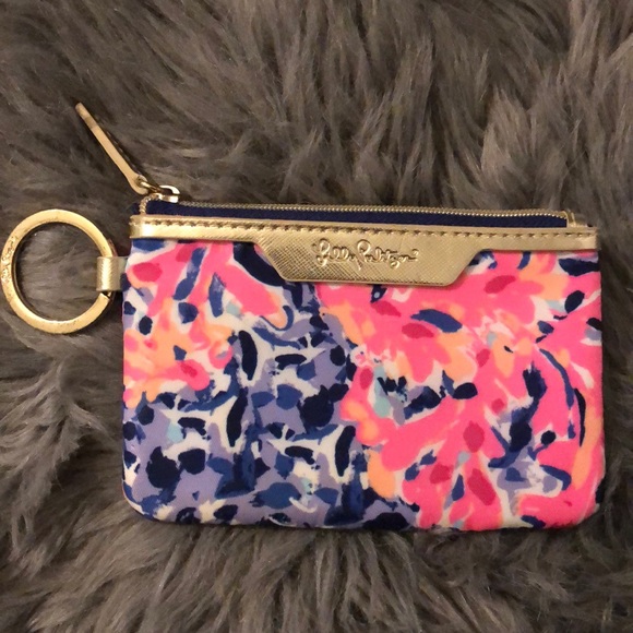 Lilly Pulitzer Accessories - Lilly Pulitzer card holder keychain